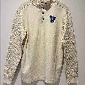 League Cream Quilted Woman’s Sweater